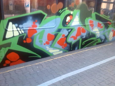 Graffiti Train - Photo by GraffSoest