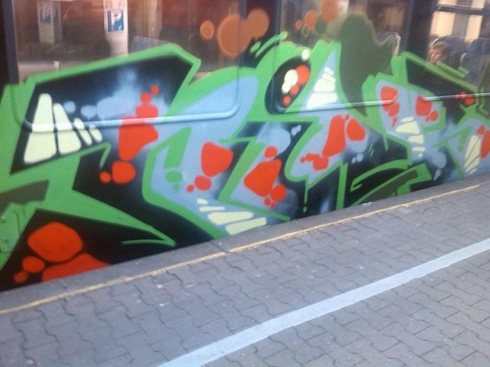 Graffiti Train - Photo by GraffSoest