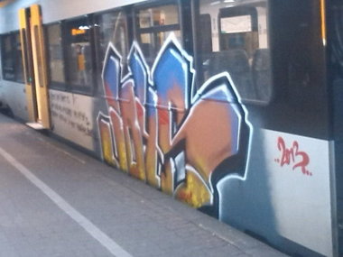 Graffiti Train - Photo by GraffSoest