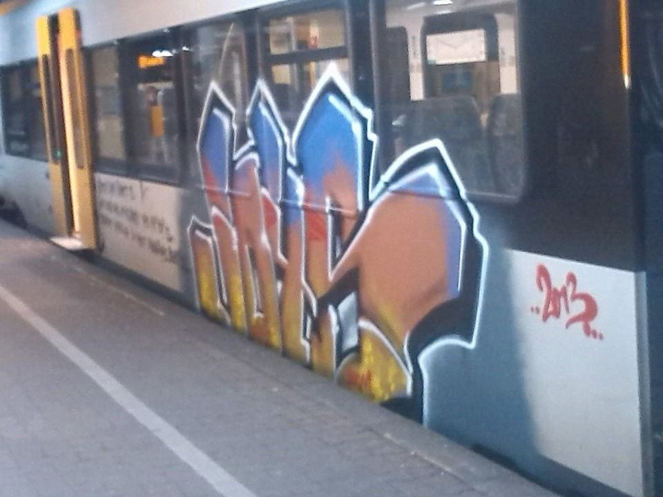 Graffiti Train - Photo by GraffSoest