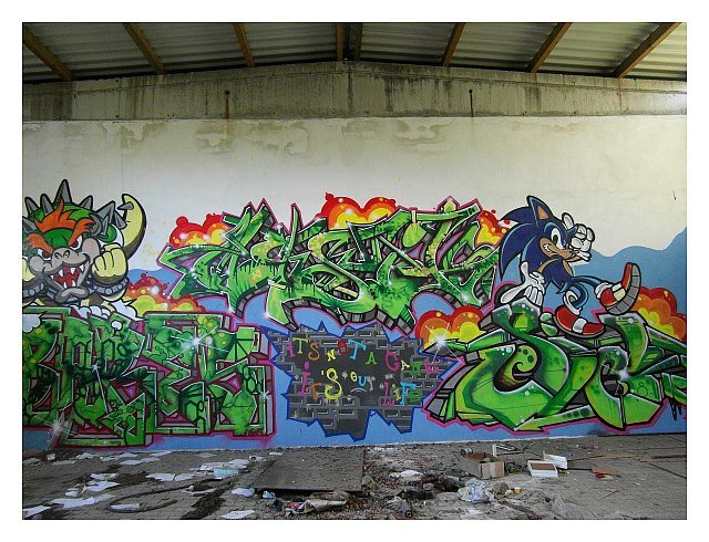 Graffiti Wall - Photo by GraffSoest
