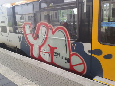 Graffiti Train - Photo by GraffSoest