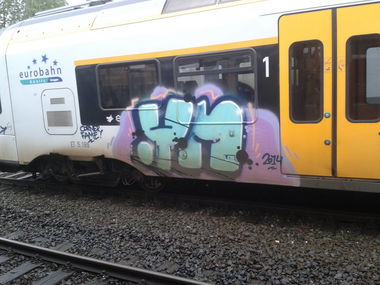 Graffiti Train - Photo by GraffSoest