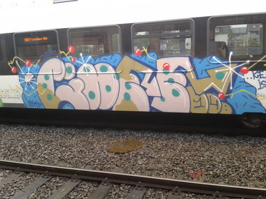 Graffiti Train - Photo by GraffSoest