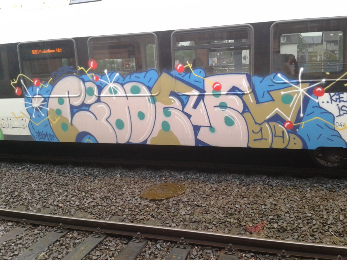 Graffiti Train - Photo by GraffSoest
