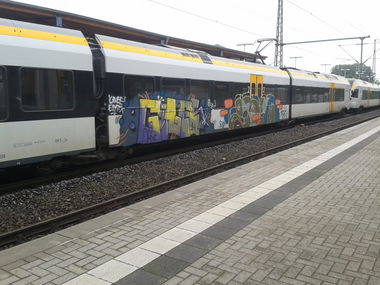 Graffiti Train - Photo by GraffSoest