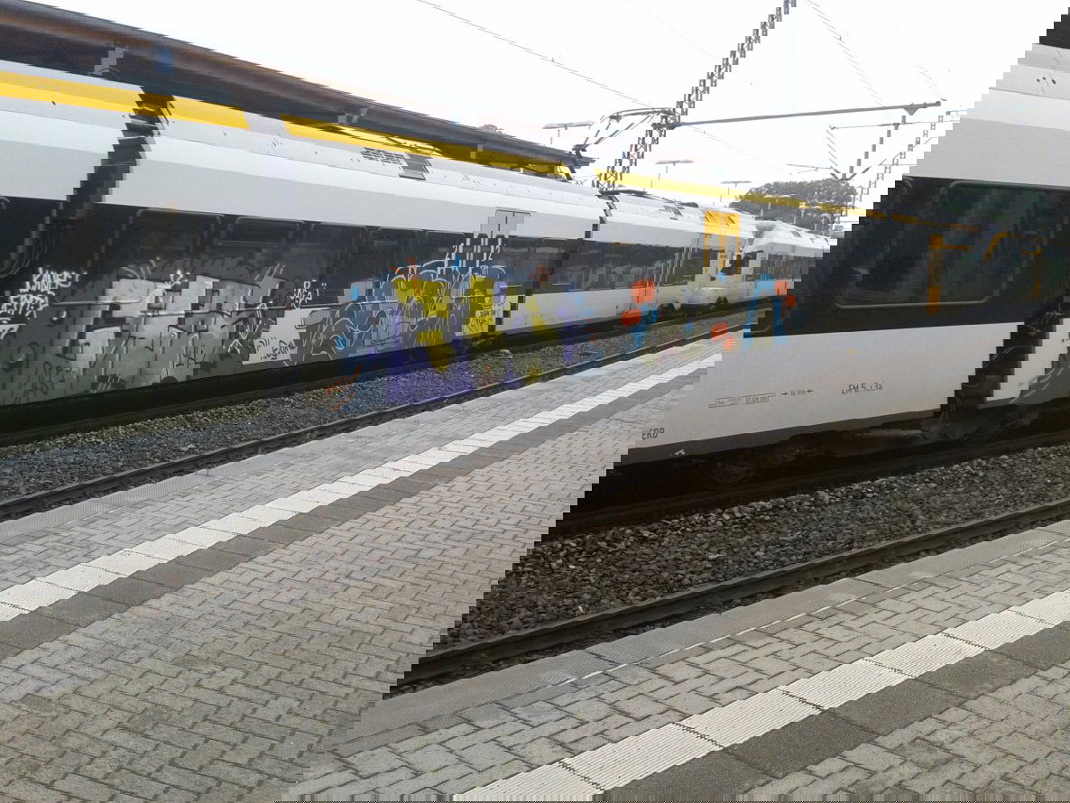 Graffiti Train - Photo by GraffSoest