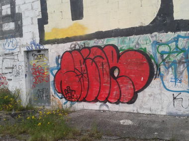 Graffiti Bombing - Photo by GraffSoest