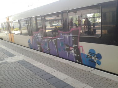 Graffiti Train - Photo by GraffSoest