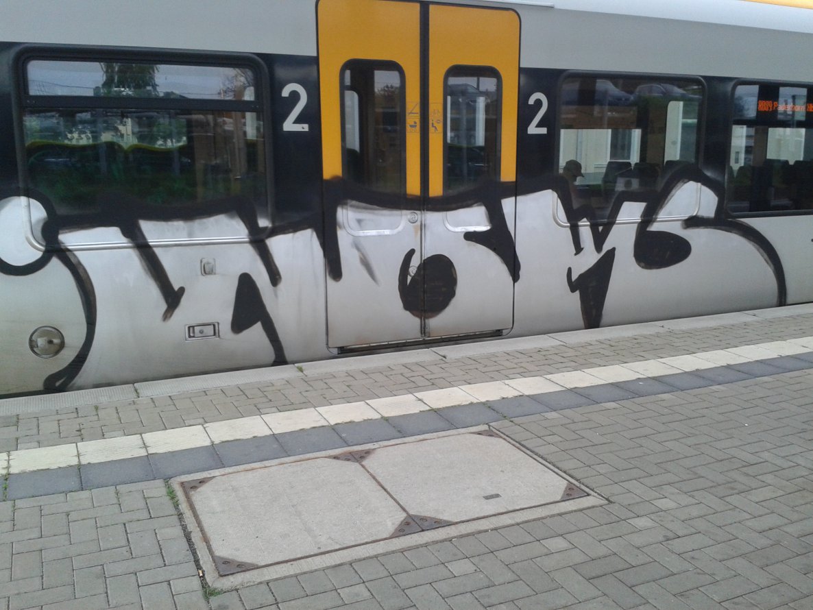Graffiti Train - Photo by GraffSoest