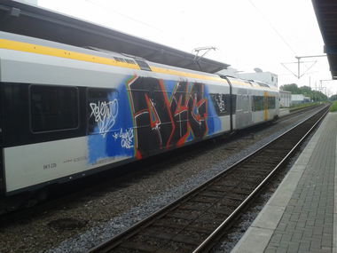 Graffiti Train - Photo by GraffSoest - OCG (2014)
