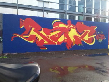 Graffiti Wall - Photo by GraffSoest - Rait (2014)