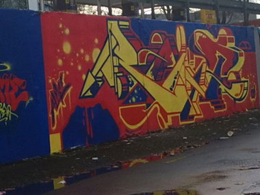 Graffiti Wall - Photo by GraffSoest - Rait (2014)