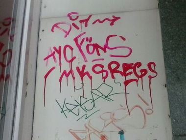 Graffiti Artwork - Photo by GraffSoest - Ayc, Föns, Mks (2014)