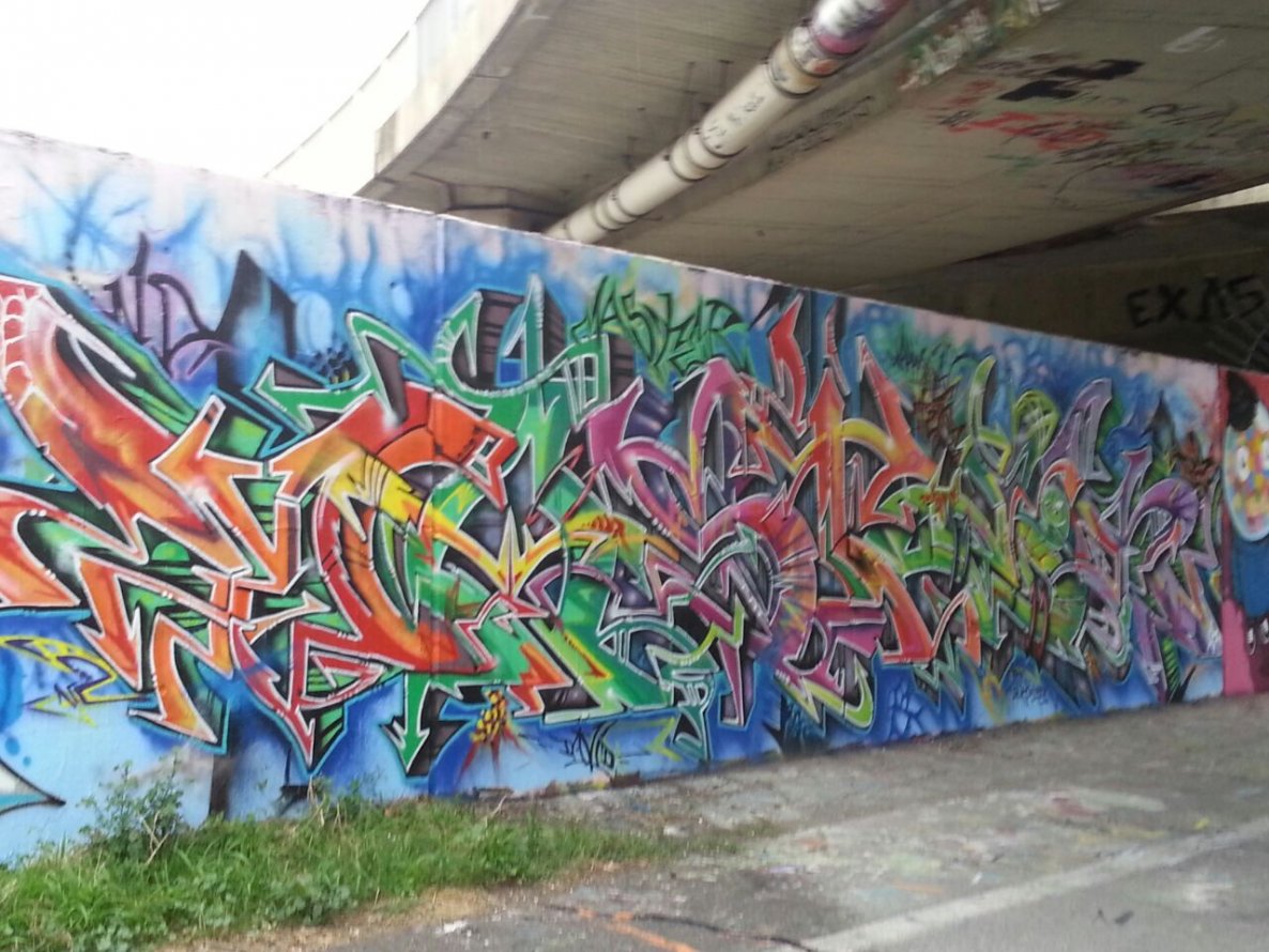 Graffiti Wall - Photo by GraffSoest (2014)