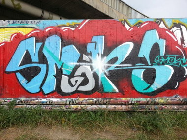 Graffiti Wall - Photo by GraffSoest - smoke (2014)
