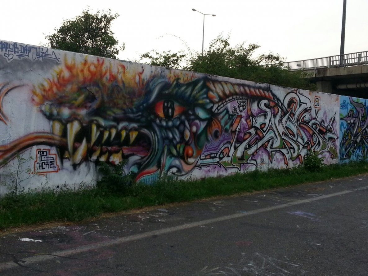 Graffiti Wall - Photo by GraffSoest (2014)