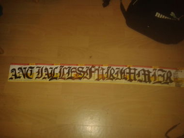 Graffiti Artwork - Photo by GraffSoest - AntiAllesFürImmer, AseyOneeee (2014)