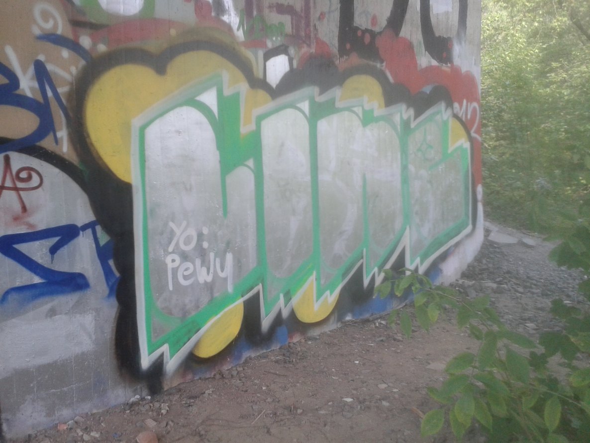 Graffiti Wall - Photo by GraffSoest - line (2014)