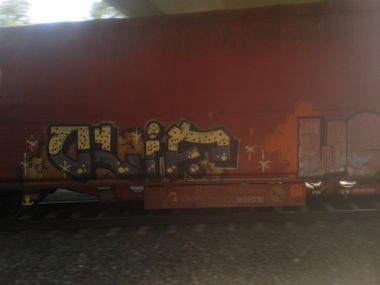 Graffiti Train - Photo by GraffSoest - Clif