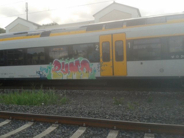 Graffiti Train - Photo by GraffSoest - Rumo (2014)