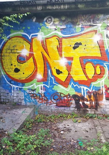 Graffiti Wall in Soest - Photo by GraffSoest - Pewy, Cnt (2014)