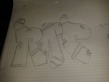 Graffiti Sketch - Photo by GraffSoest - RAP (2014)