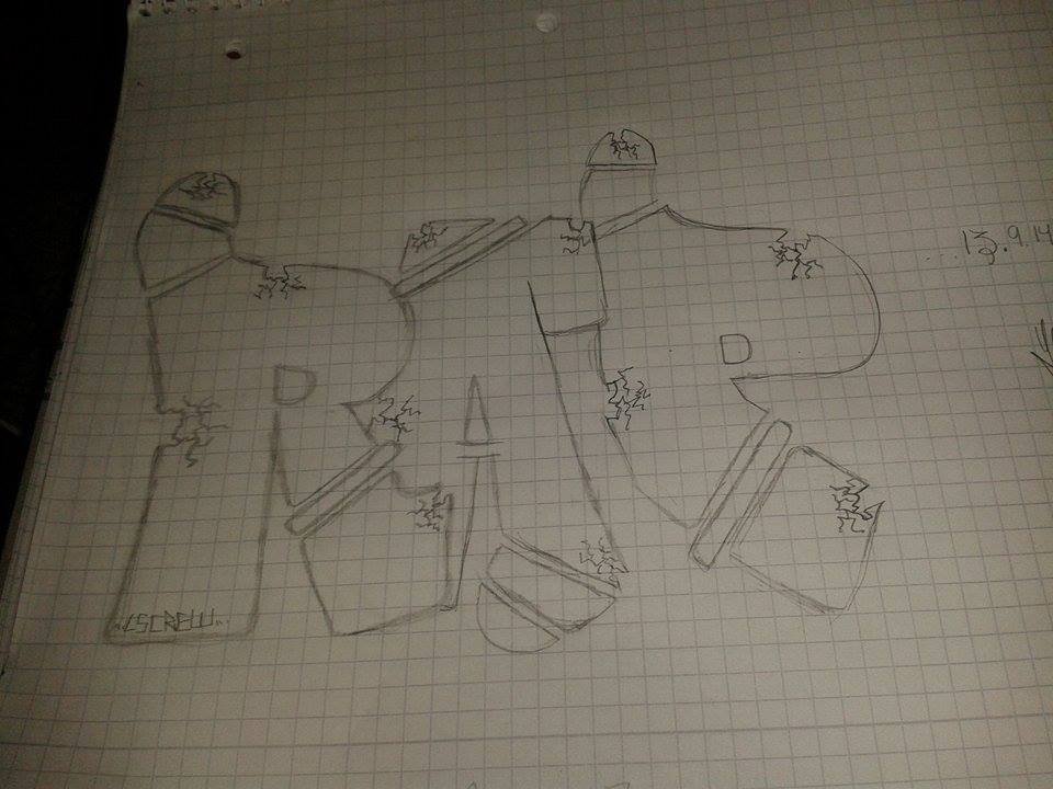 Graffiti Sketch - Photo by GraffSoest - RAP (2014)