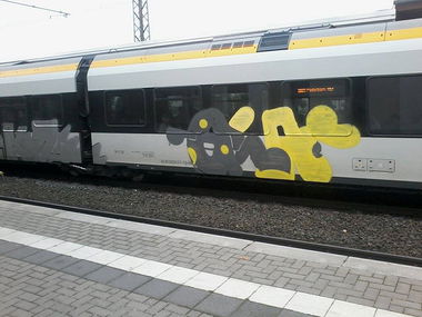 Graffiti Train - Photo by GraffSoest