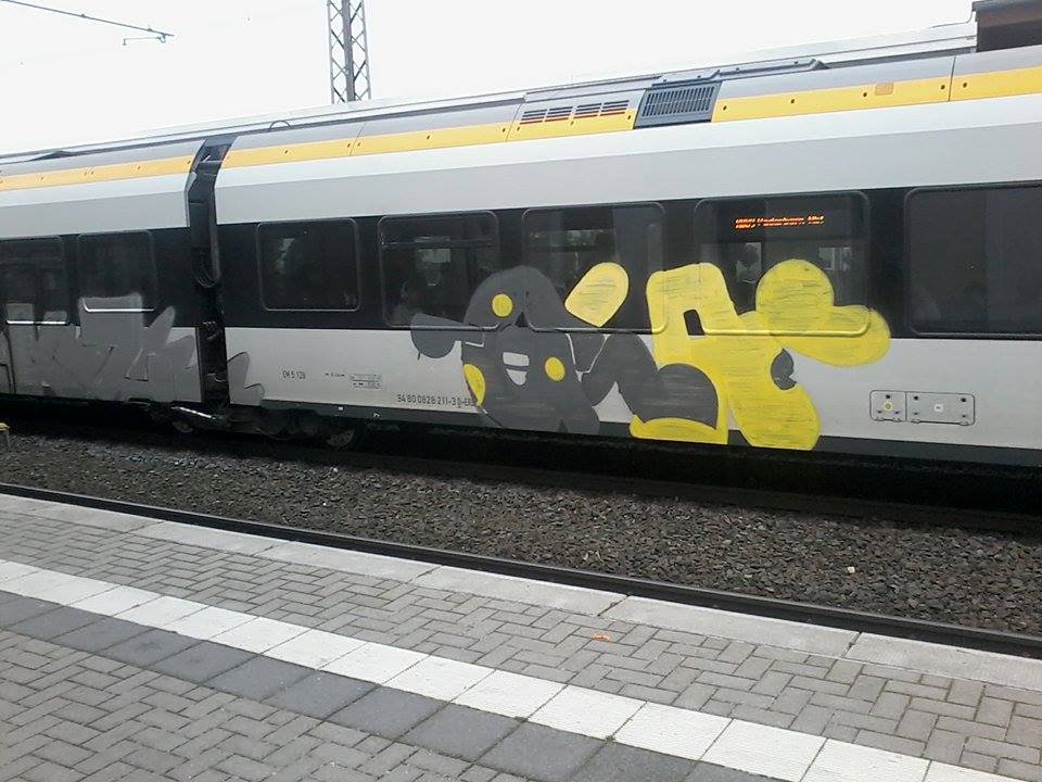 Graffiti Train - Photo by GraffSoest