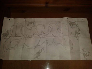 Graffiti Sketch - Photo by GraffSoest - Asey (2014)