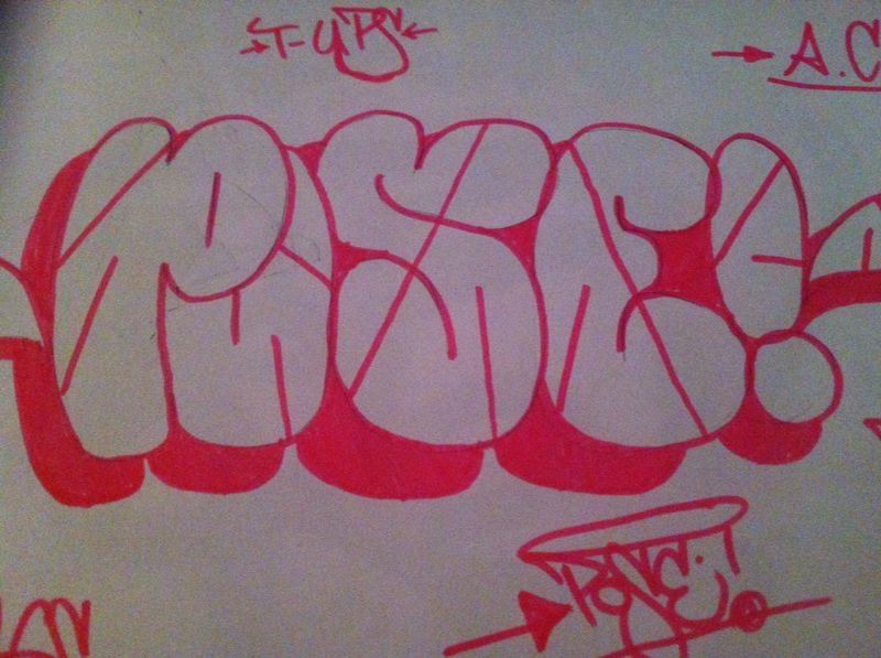 Graffiti Sketch - Photo by GraffSoest - Pose