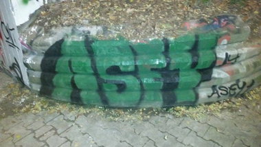 Graffiti Wall - Photo by GraffSoest - Asey (2014)
