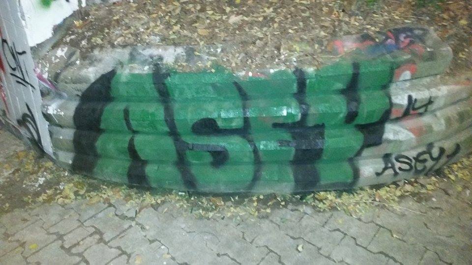 Graffiti Wall - Photo by GraffSoest - Asey (2014)