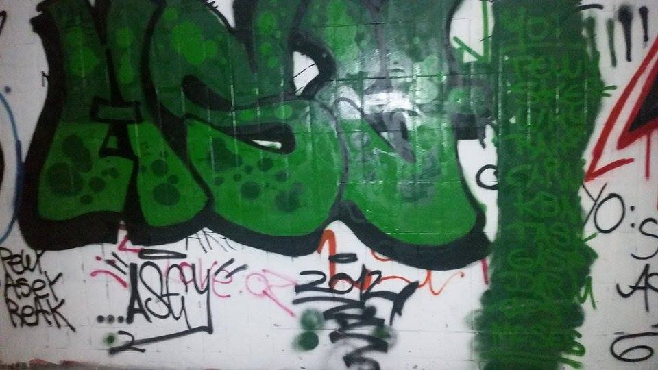 Graffiti Wall in Soest - Photo by GraffSoest - ASY (2014)