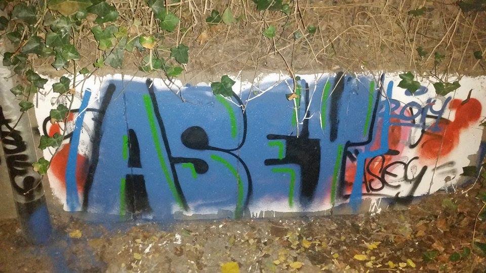 Graffiti Wall in Soest - Photo by GraffSoest - Asey (2014)
