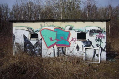 Graffiti Wall in Soest - Photo by GraffSoest - Caos, Dcv, Sart
