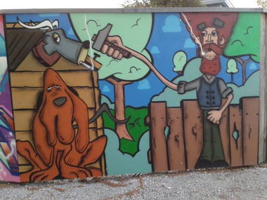 Graffiti Wall in Soest - Photo by GraffSoest - Bares