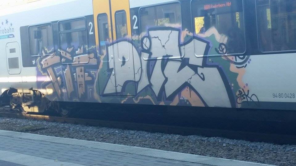 Graffiti Wall in Soest - Photo by GraffSoest (2014)