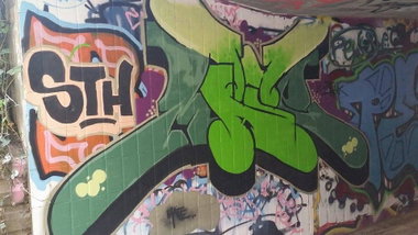 Graffiti Wall - Photo by GraffSoest - Mate, Sth, crew (2014)
