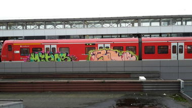 Graffiti Train - Photo by GraffSoest
