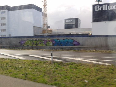 Graffiti Bombing - Photo by GraffSoest