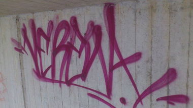 Graffiti Bombing - Photo by GraffSoest