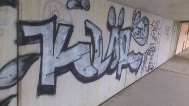 Graffiti Bombing - Photo by GraffSoest