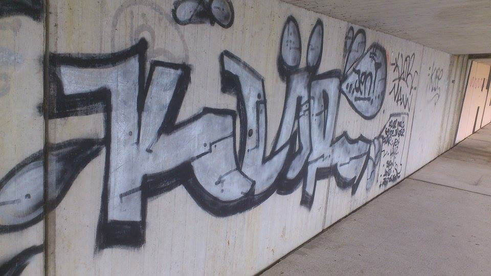 Graffiti Bombing - Photo by GraffSoest