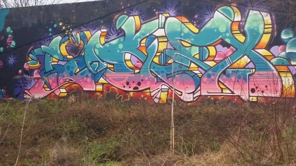 Graffiti Wall in Kreis Soest - Photo by GraffSoest - RAIT (2014)