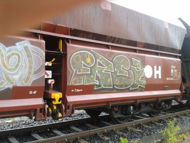 Graffiti Train - Photo by GraffSoest