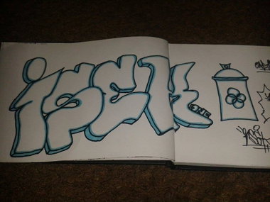 Graffiti Wall - Photo by GraffSoest - Isek (2014)