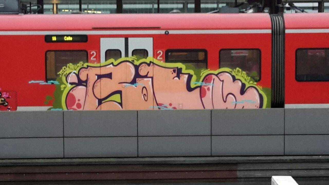 Graffiti Train - Photo by GraffSoest