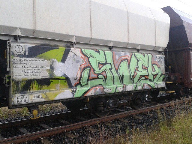 Graffiti Train - Photo by GraffSoest